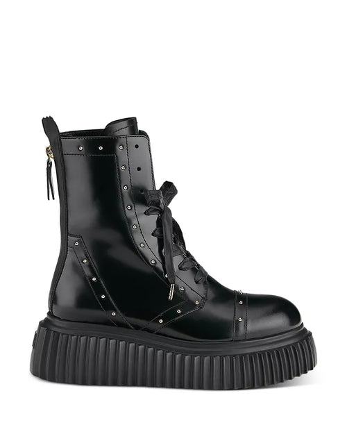 AGL Milagros Lace Up Platform Combat Boot (Discount Offer)