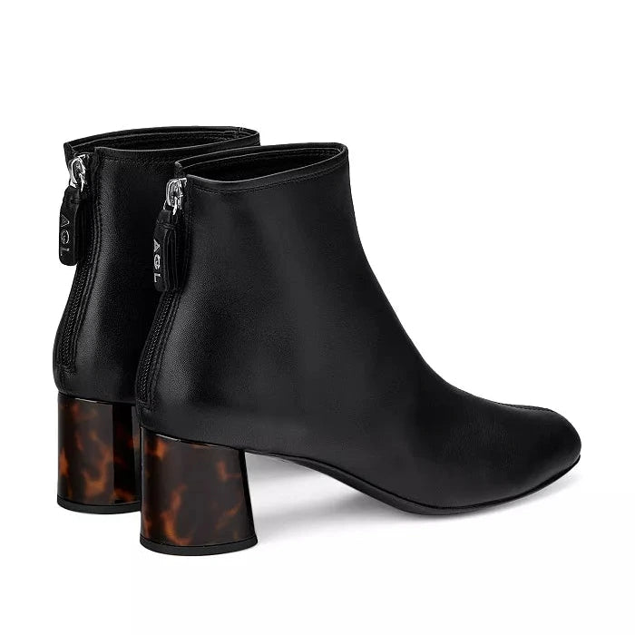 AGL Veta Precious Black Leather