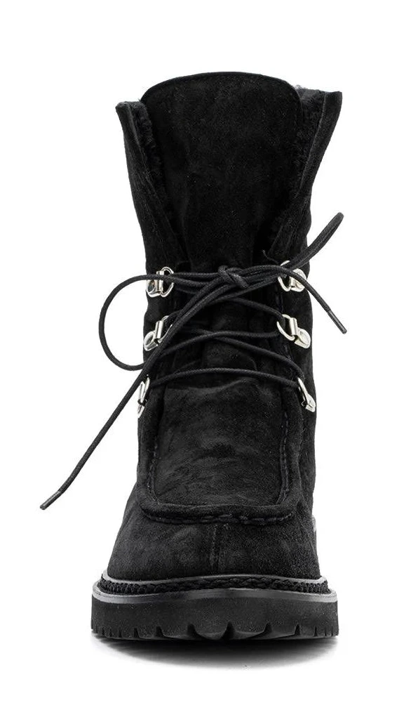 AQUATALIA Mita Luxe Black Suede (Discount Offer)