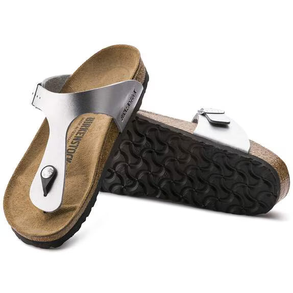 BIRKENSTOCK Gizeh BS Silver (Discount Offer)