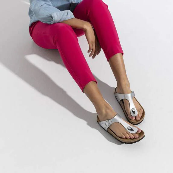 BIRKENSTOCK Gizeh BS Silver (Discount Offer)
