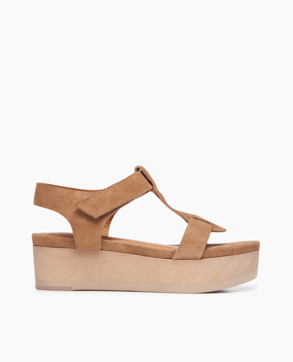 COCLICO Ally Tobacco Suede Sandal (Discount Offer)