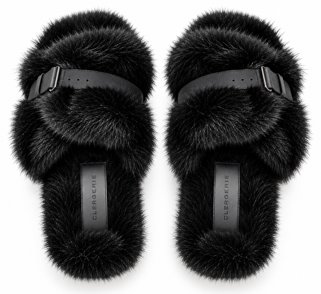 CLERGERIE Irina Slide Black (Discount Offer)