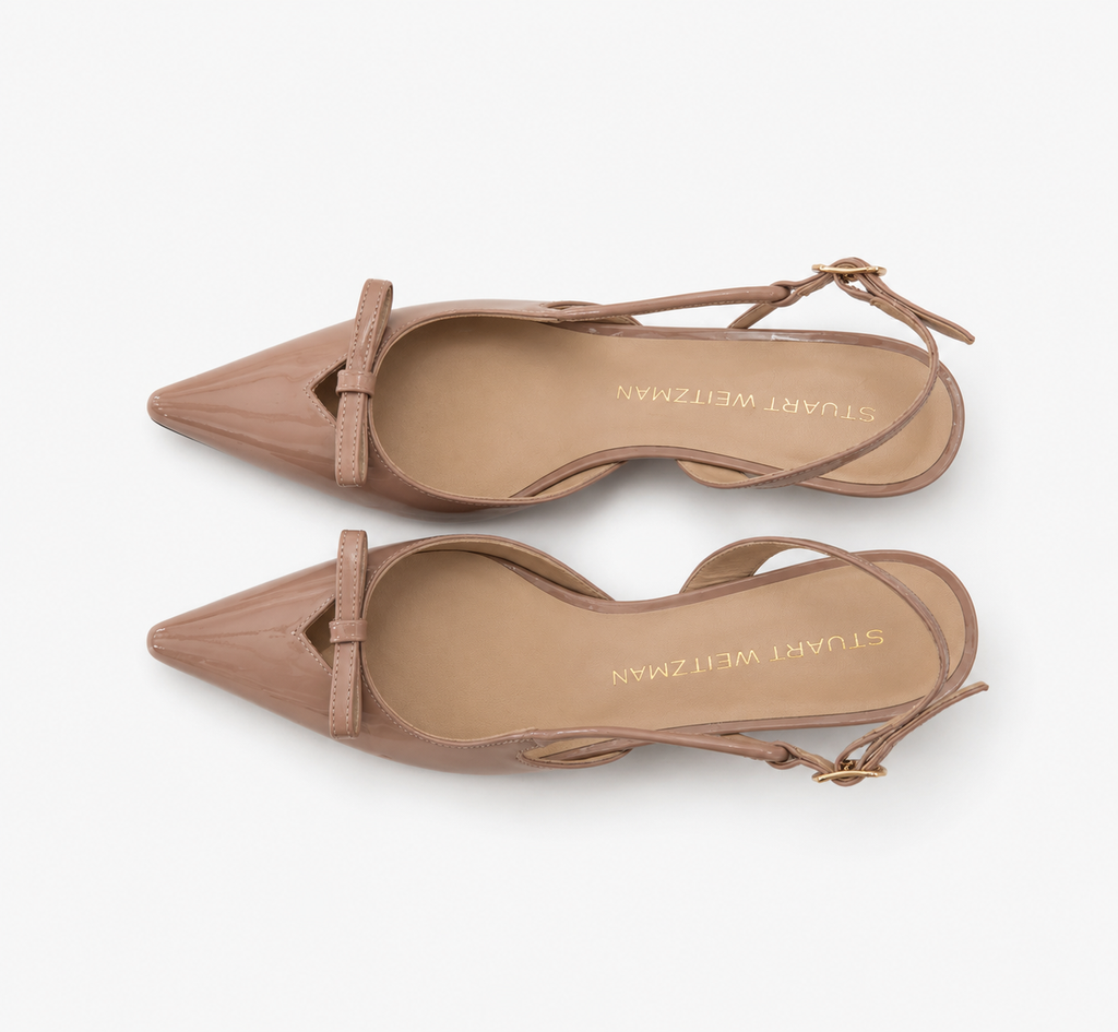 STUART WEITZMAN Tully 50 Slingback Patent