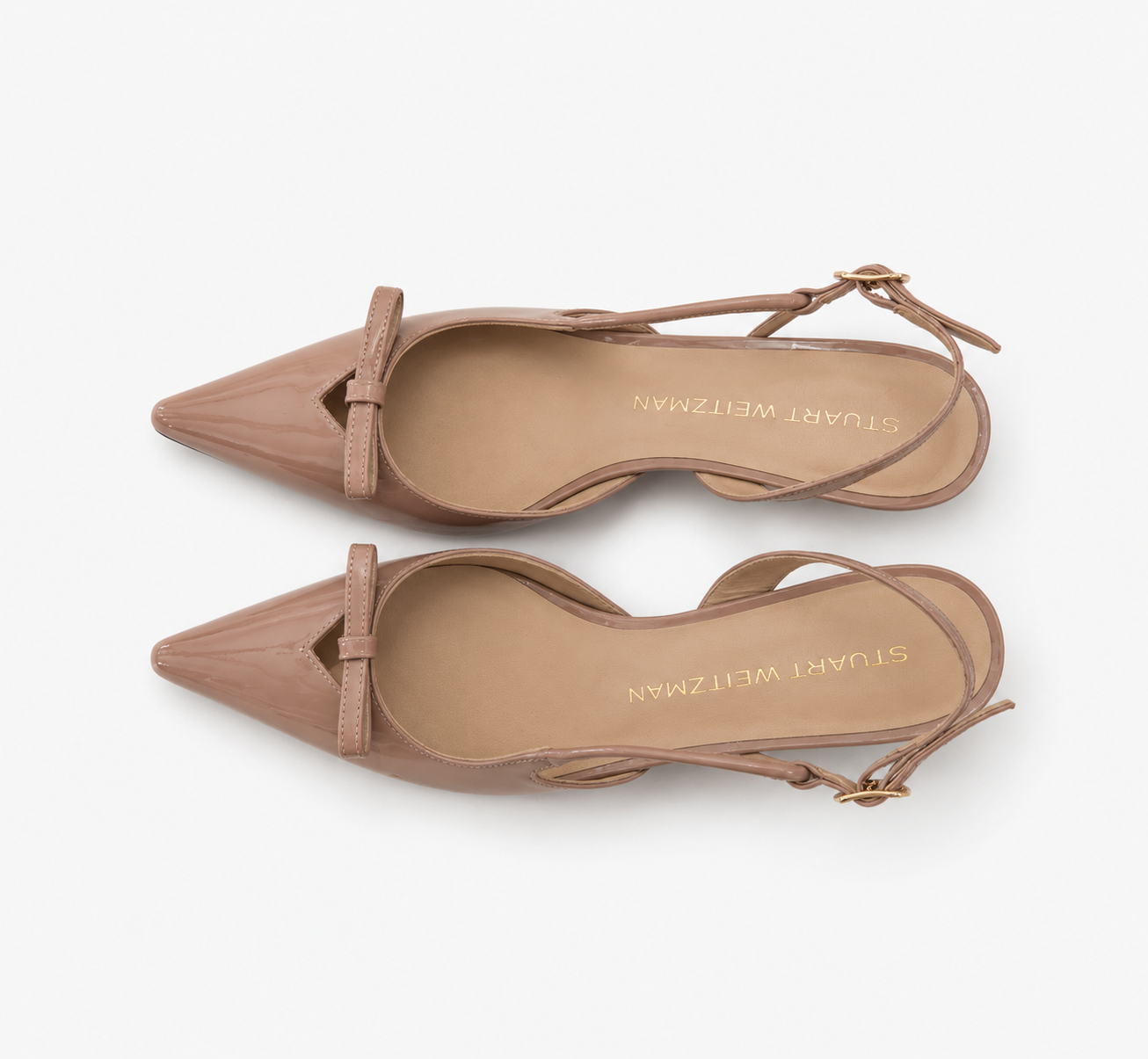 STUART WEITZMAN Tully 50 Slingback Patent