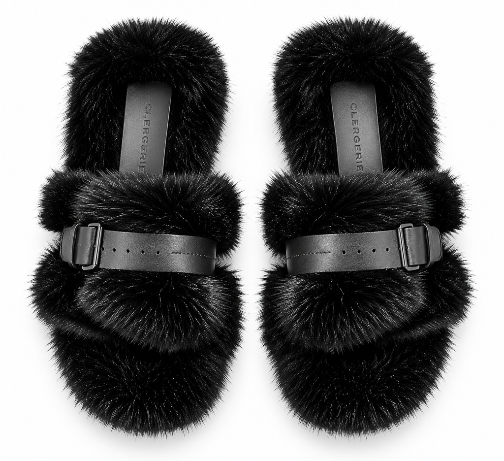 CLERGERIE Irina Slide Black (Discount Offer)