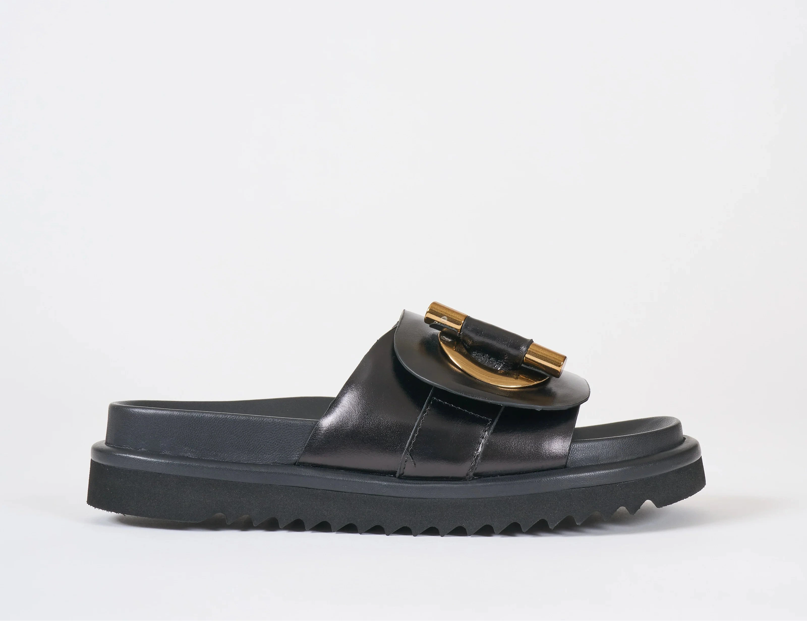 HOMERS Sierra Black Sandal (Discount Offer)