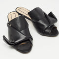 N°21 Black Bow Kitten Heel Mule (Discount Offer)