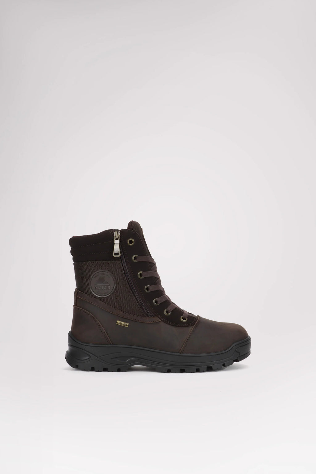 PAJAR Trooper IG Men's Lace Up Boot w/Zip and Ice Gripper Brown (Discount Offer)