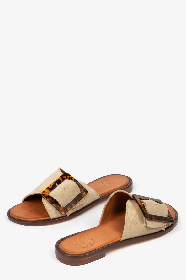 PENELOPE CHILVERS Biarritz Buckle Sandal Caramel (Discount Offer)