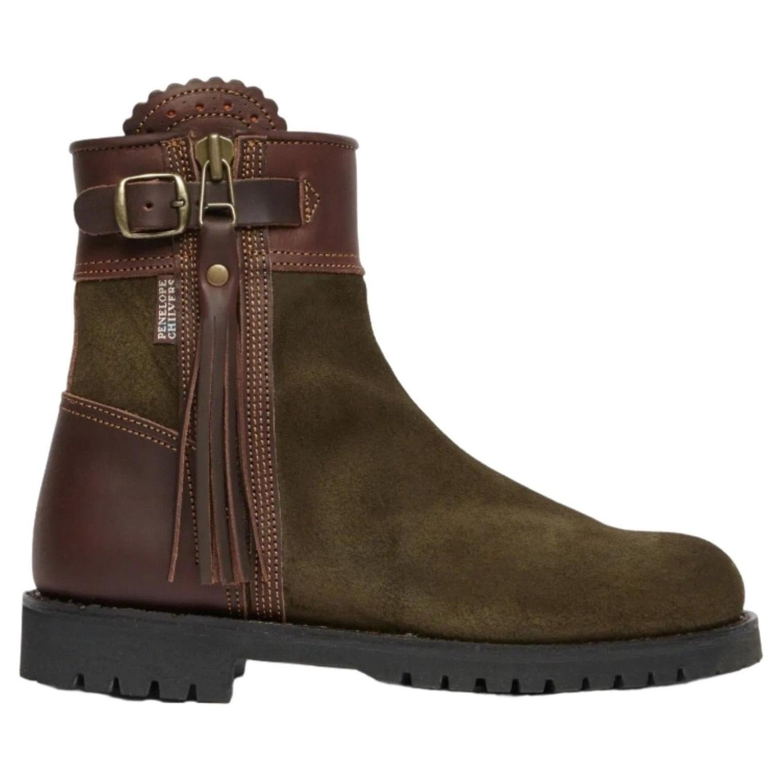 PENELOPE CHILVERS Inclement Cropped Tassel Boot