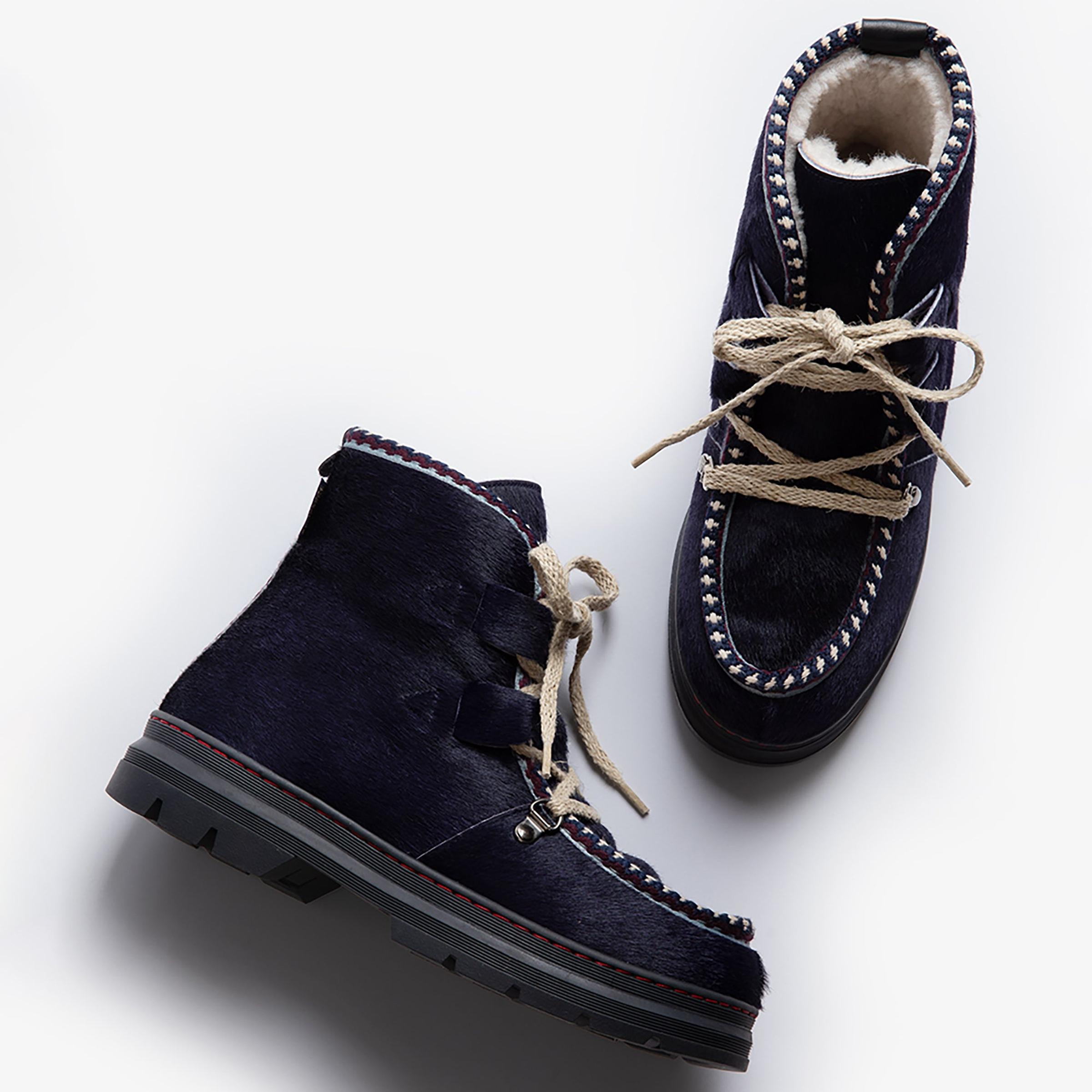 PENELOPE CHILVERS Incredible Pony Shearling-lined Boot (Discount