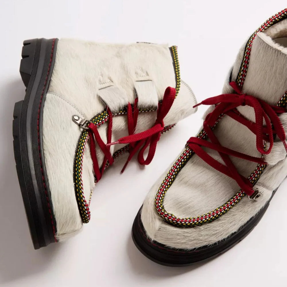 PENELOPE CHILVERS Incredible Pony Shearling-lined Boot