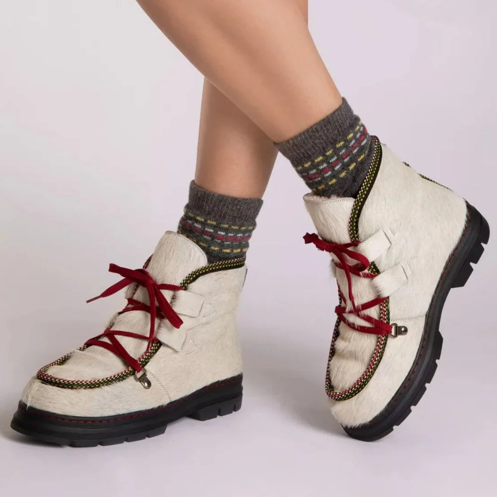 PENELOPE CHILVERS Incredible Pony Shearling-lined Boot