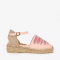 PENELOPE CHILVERS Low Mary Jane Dali Espadrille/Tea Rose (Discount Offer)