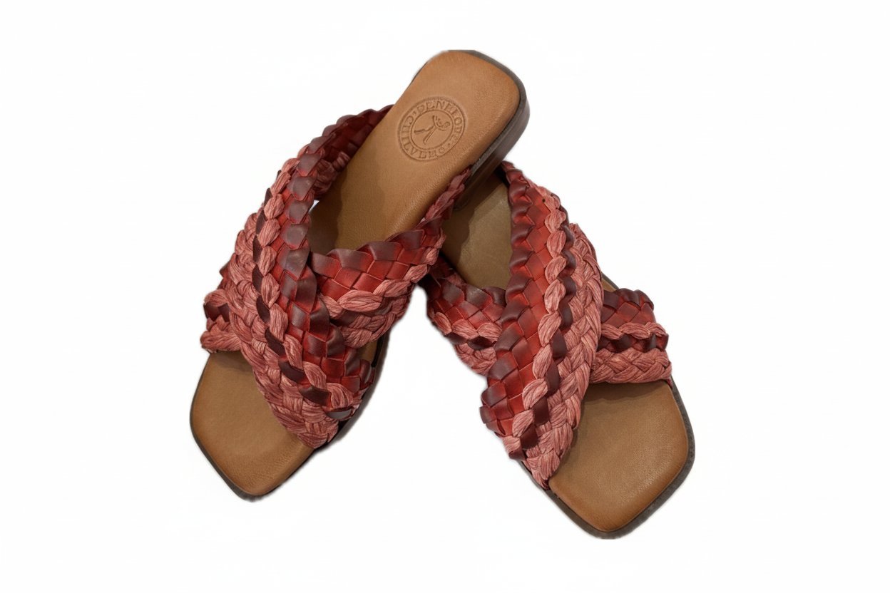 PENELOPE CHILVERS Majete Braided Raffia Sandal (Discount Offer)