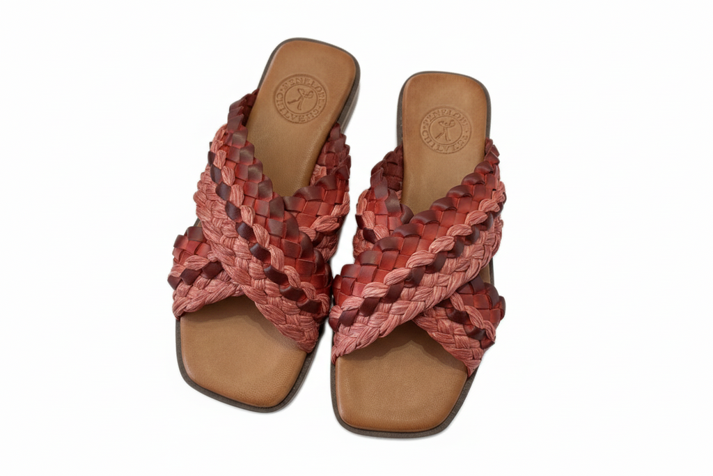 PENELOPE CHILVERS Majete Braided Raffia Sandal (Discount Offer)