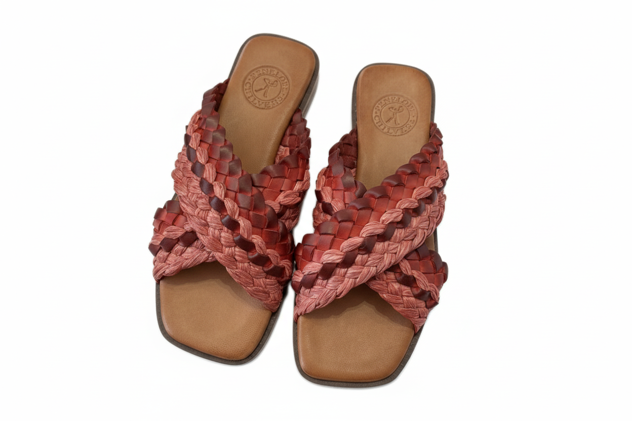 PENELOPE CHILVERS Majete Braided Raffia Sandal (Discount Offer)