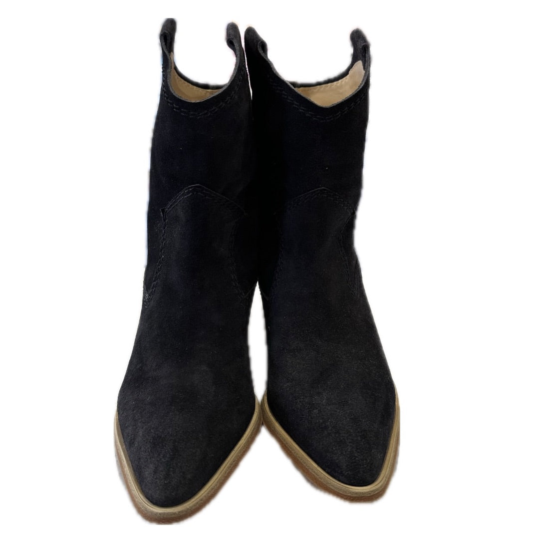 PEDRO GARCIA Arkansas Black and Beige Velour (Discount Offer)