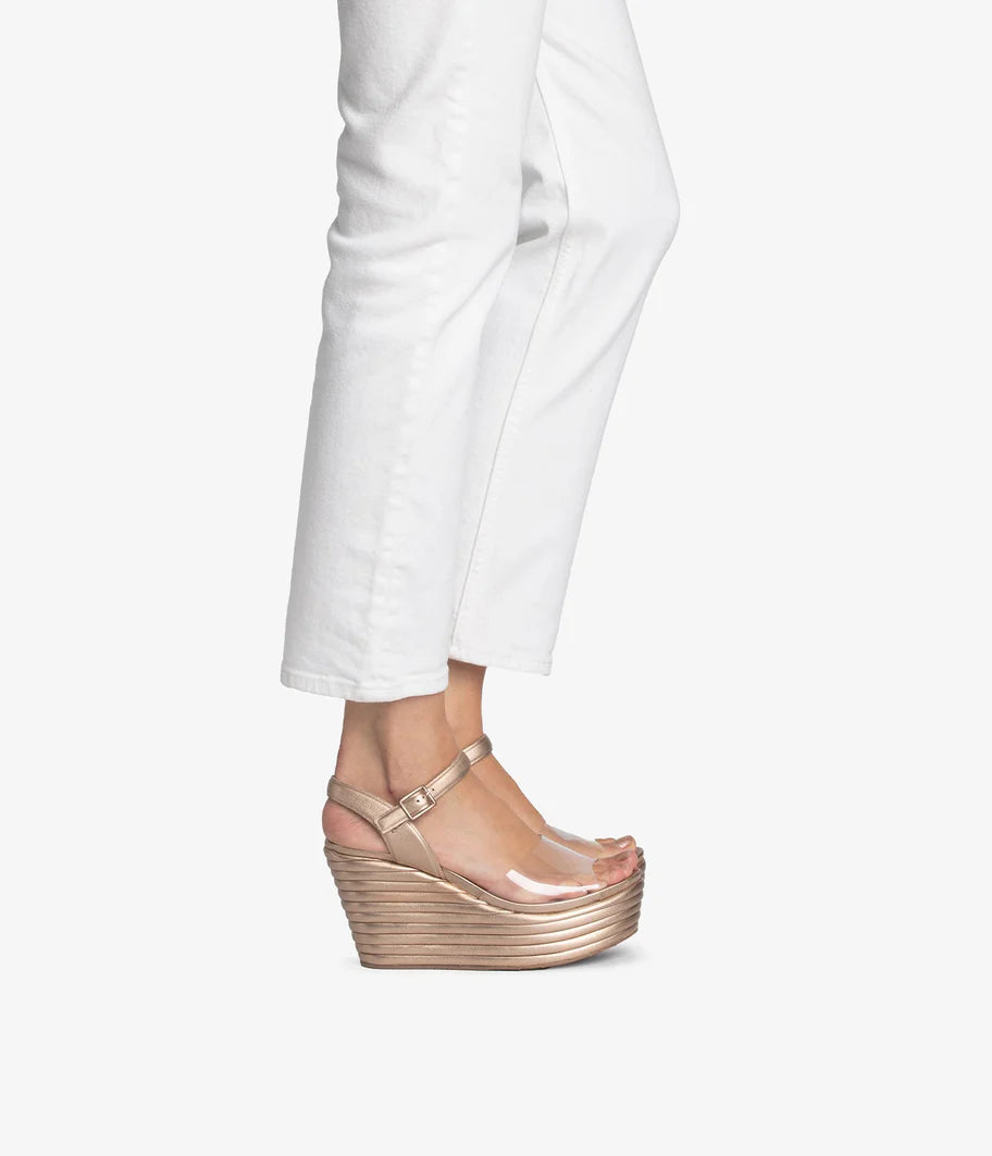 PEDRO GARCIA Danila 08 Jelly Wedge Sandal (Discount Offer)