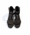 PEDRO GARCIA Fidelia Leopard/Zebra print Wedge (Discount Offer)