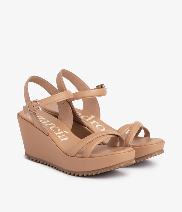 PEDRO GARCIA Finoa Almond Caprine Wedge (Discount Offer)