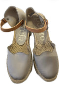 PEDRO GARCIA Olalla Satin Wedge (Discount Offer)