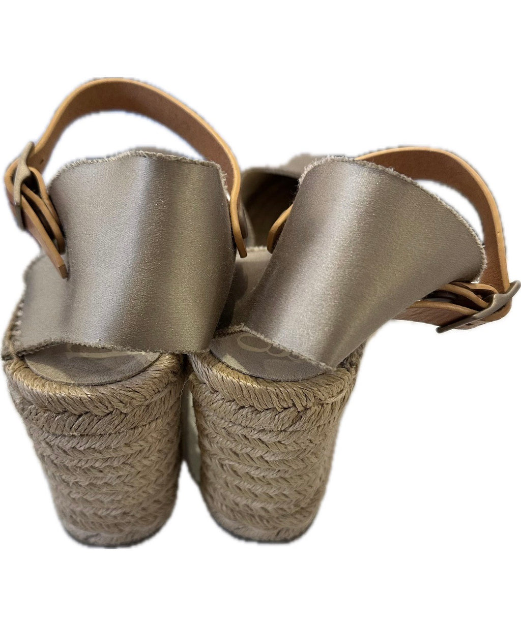 PEDRO GARCIA Olalla Satin Wedge (Discount Offer)