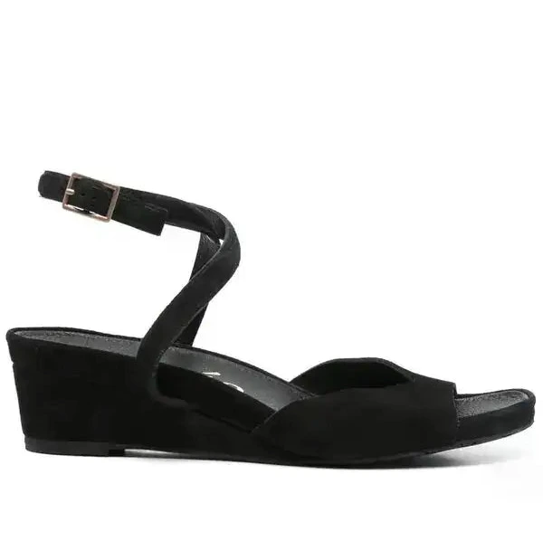 PEDRO GARCIA Wamika-01 Black Suede (Discount Offer)