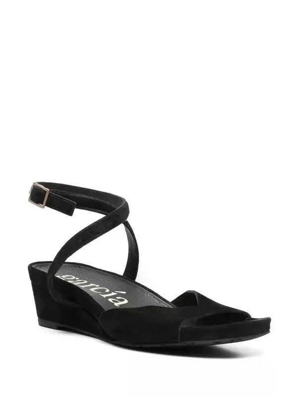 PEDRO GARCIA Wamika-01 Black Suede (Discount Offer)
