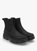 SOREL Explorer STRT™ Black Black Leather Chelsea Boot (Discount Offer)