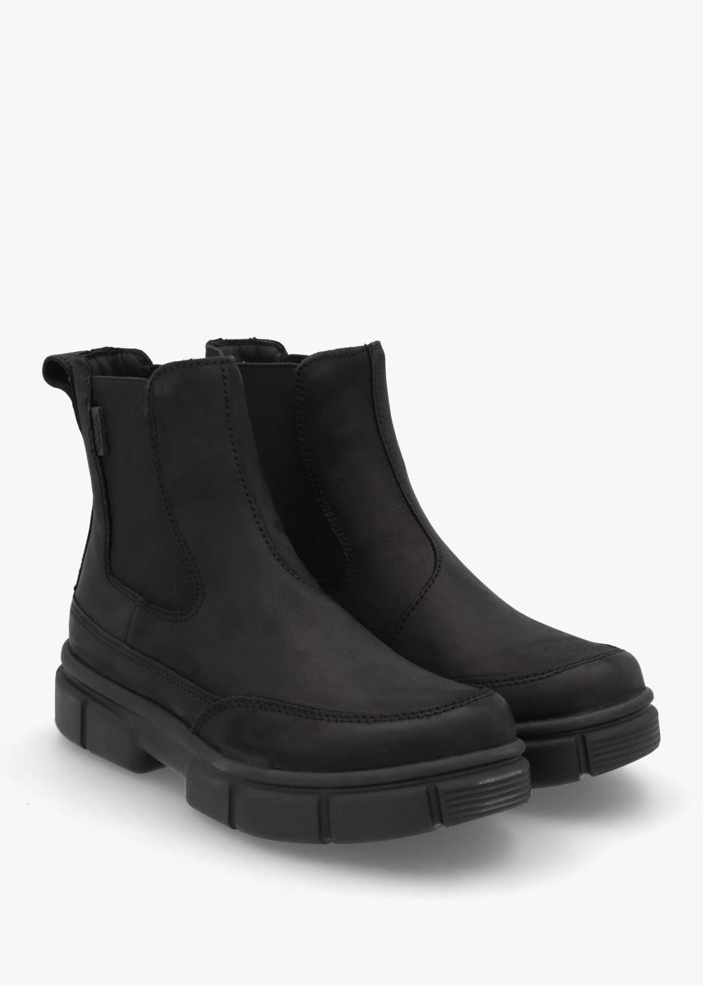 SOREL Explorer STRT™ Black Black Leather Chelsea Boot (Discount Offer)