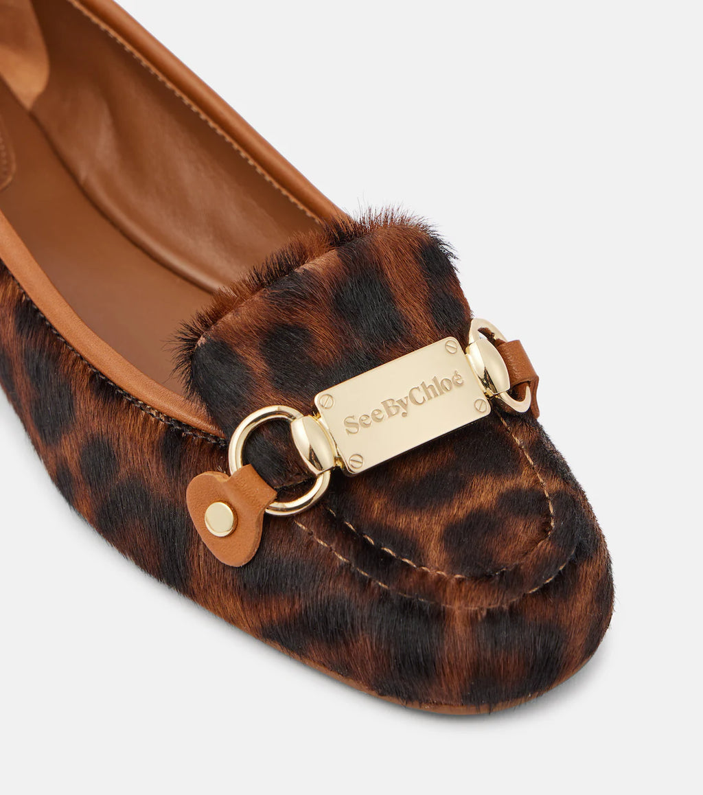 SEE BY CHLOE Ballet Flat Tan (Discount Offer)