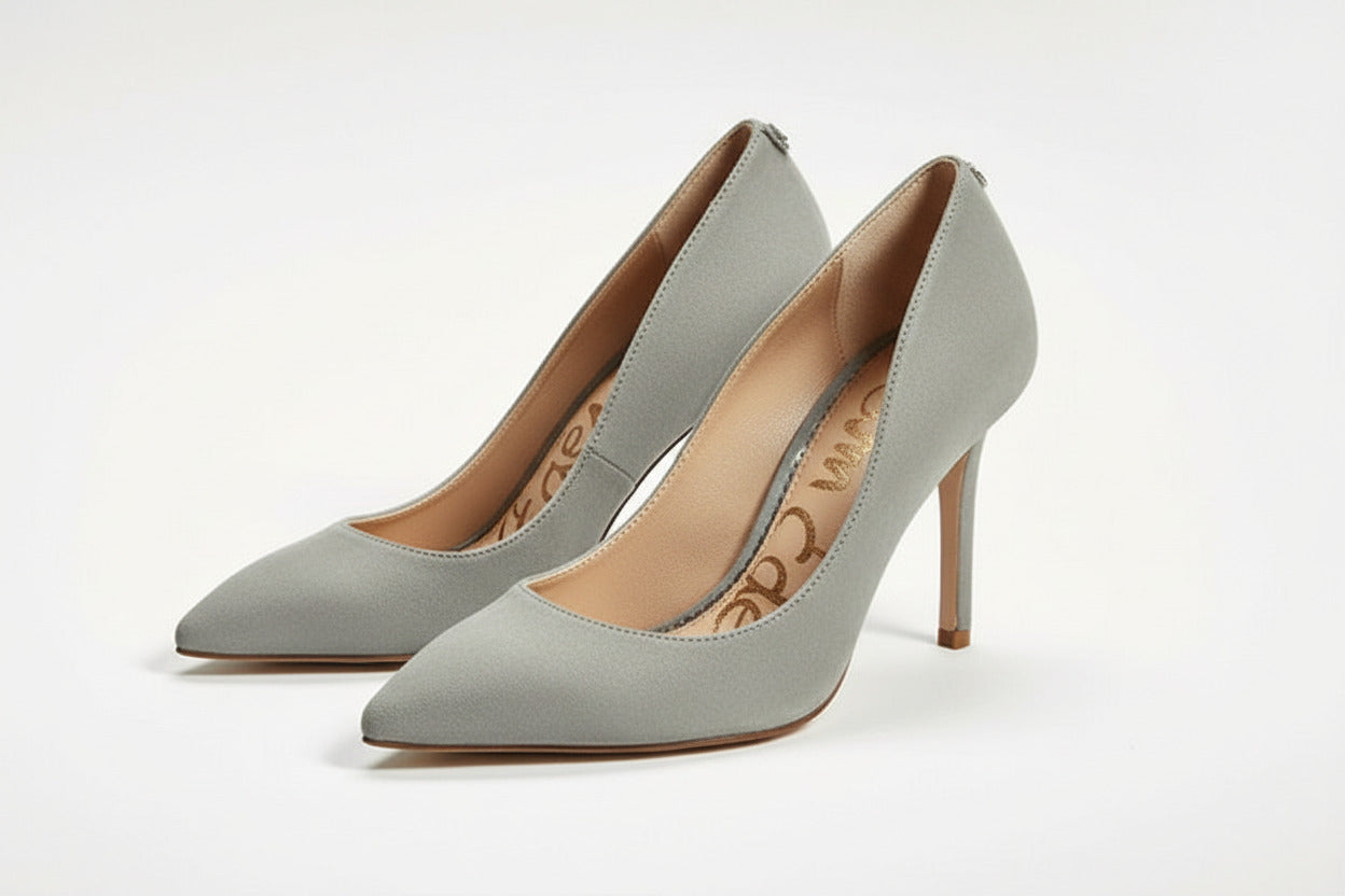SAM EDELMAN Hazel Seafom Suede Pump (Discount Offer)