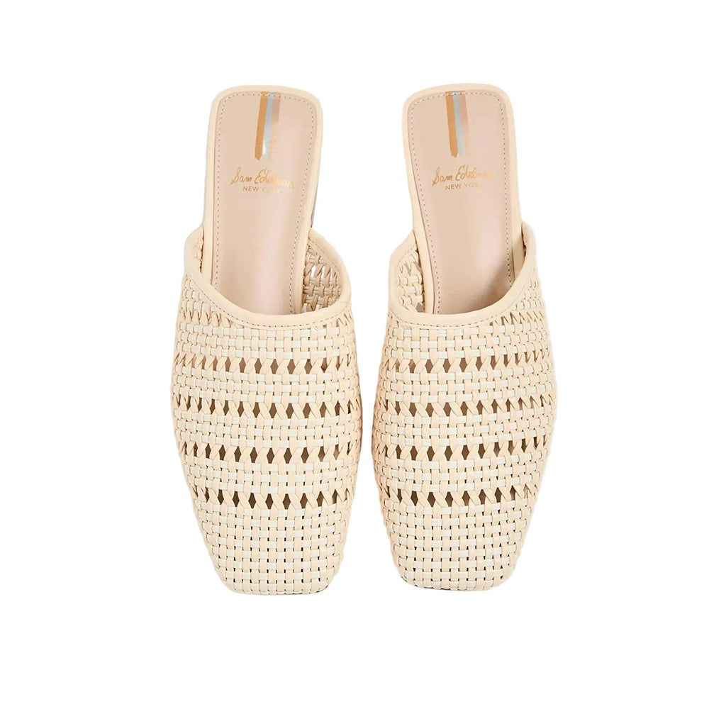 SAM EDELMAN Leona Woven Flat Mule (Discount Offer)