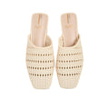 SAM EDELMAN Leona Woven Flat Mule (Discount Offer)