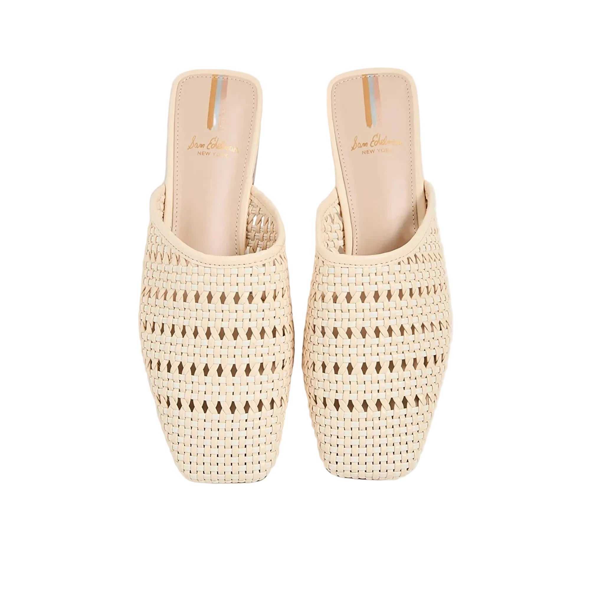 SAM EDELMAN Leona Woven Flat Mule (Discount Offer)