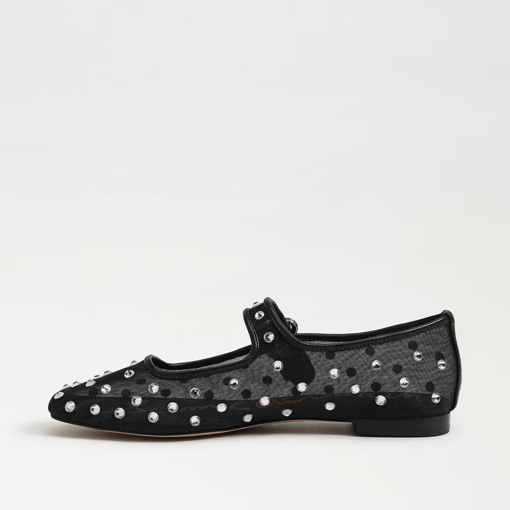SAM EDELMAN Michaela Shine Mary Jane Flat (Discount Offer)