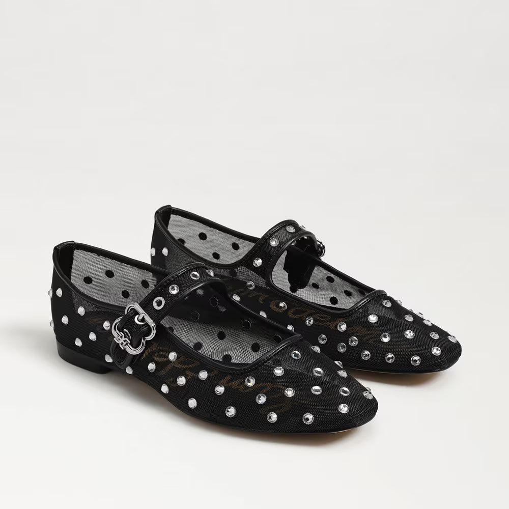 SAM EDELMAN Michaela Shine Mary Jane Flat (Discount Offer)