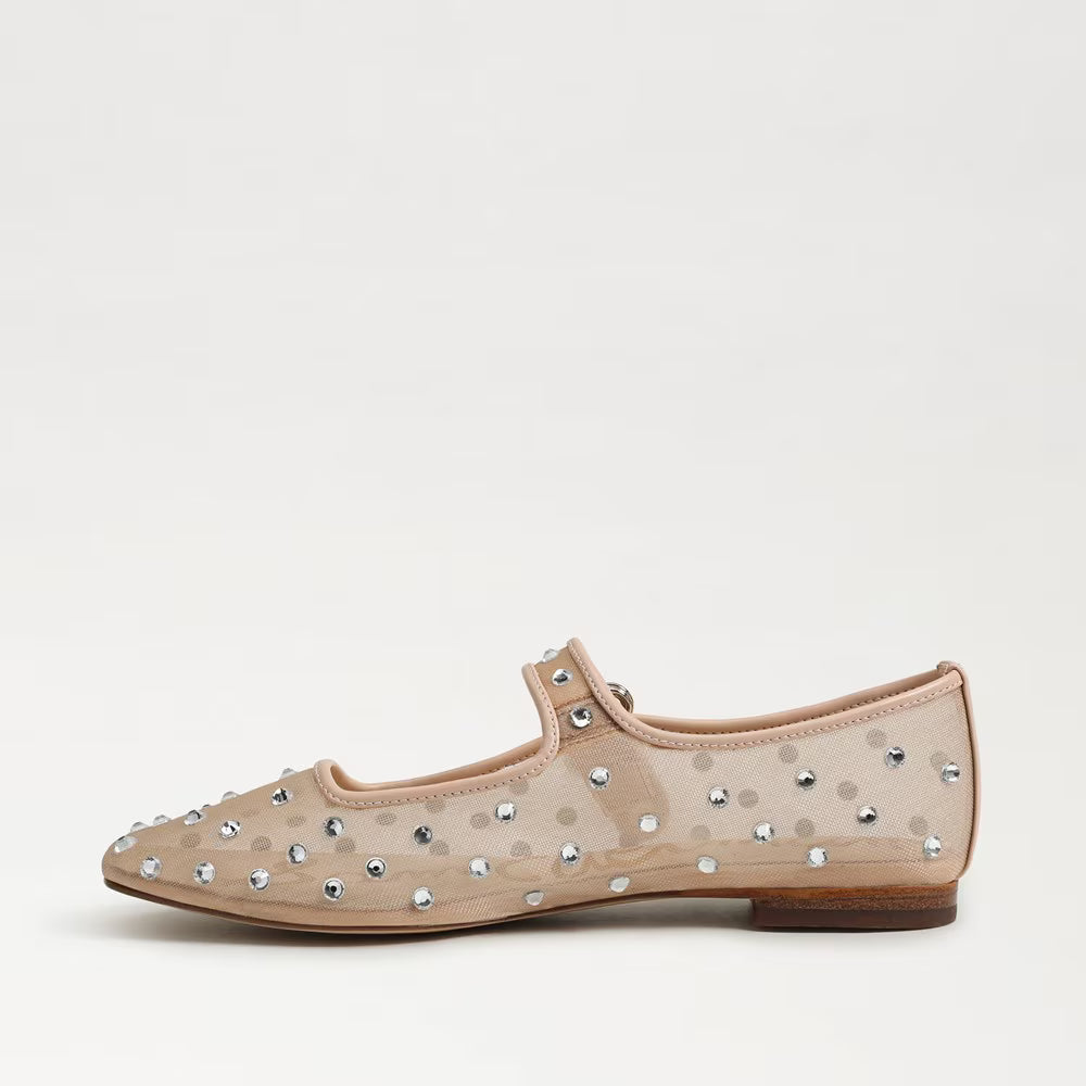 SAM EDELMAN Michaela Shine Mary Jane Flat (Discount Offer)