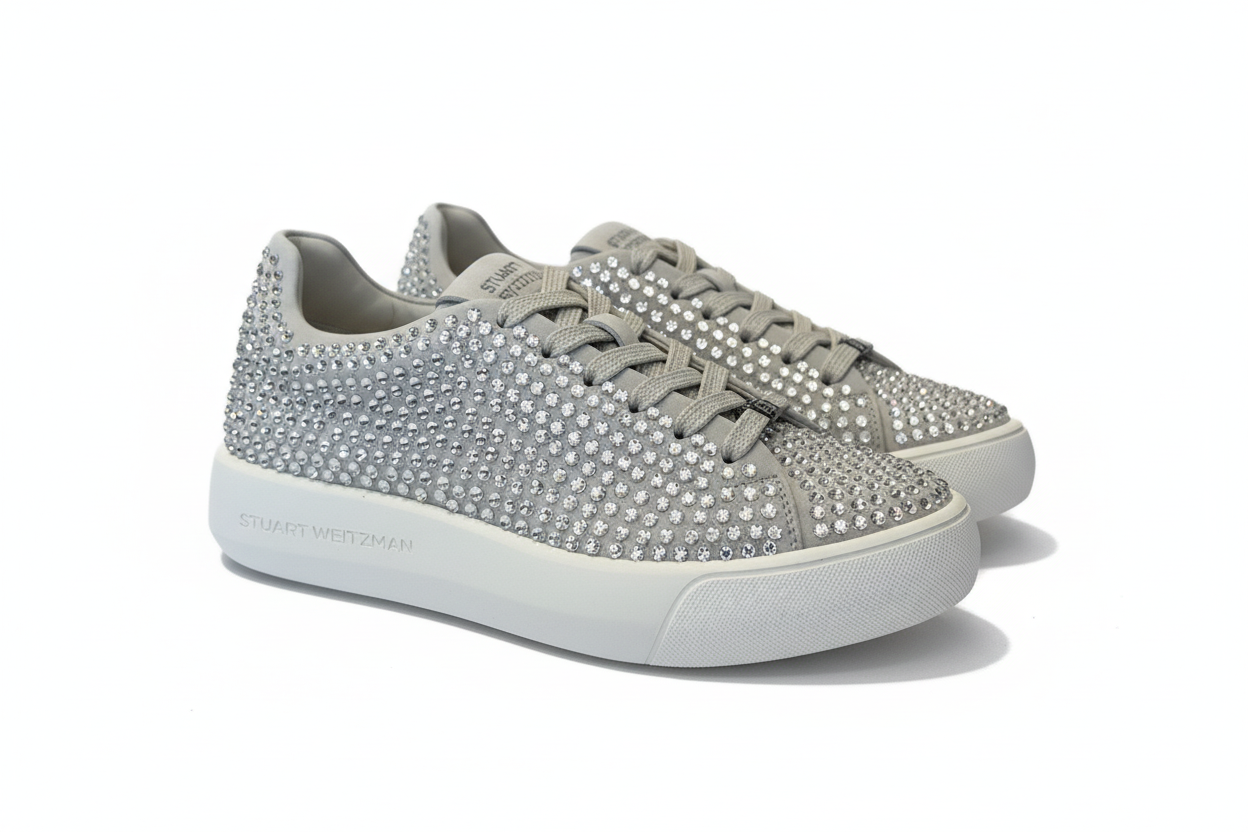 STUART WEITZMAN Pro Shine Sneaker (Discount Offer)