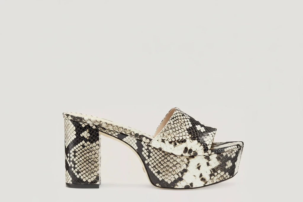 STUART WEITZMAN Squarehigh Platform 95 Slide (Discount Offer)