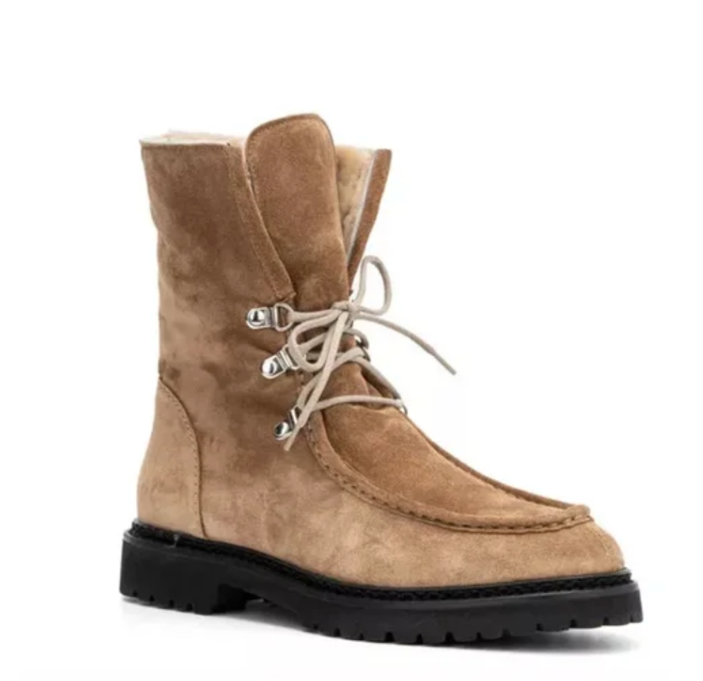 AQUATALIA Mita Luxe Suede Brown (Discount Offer)